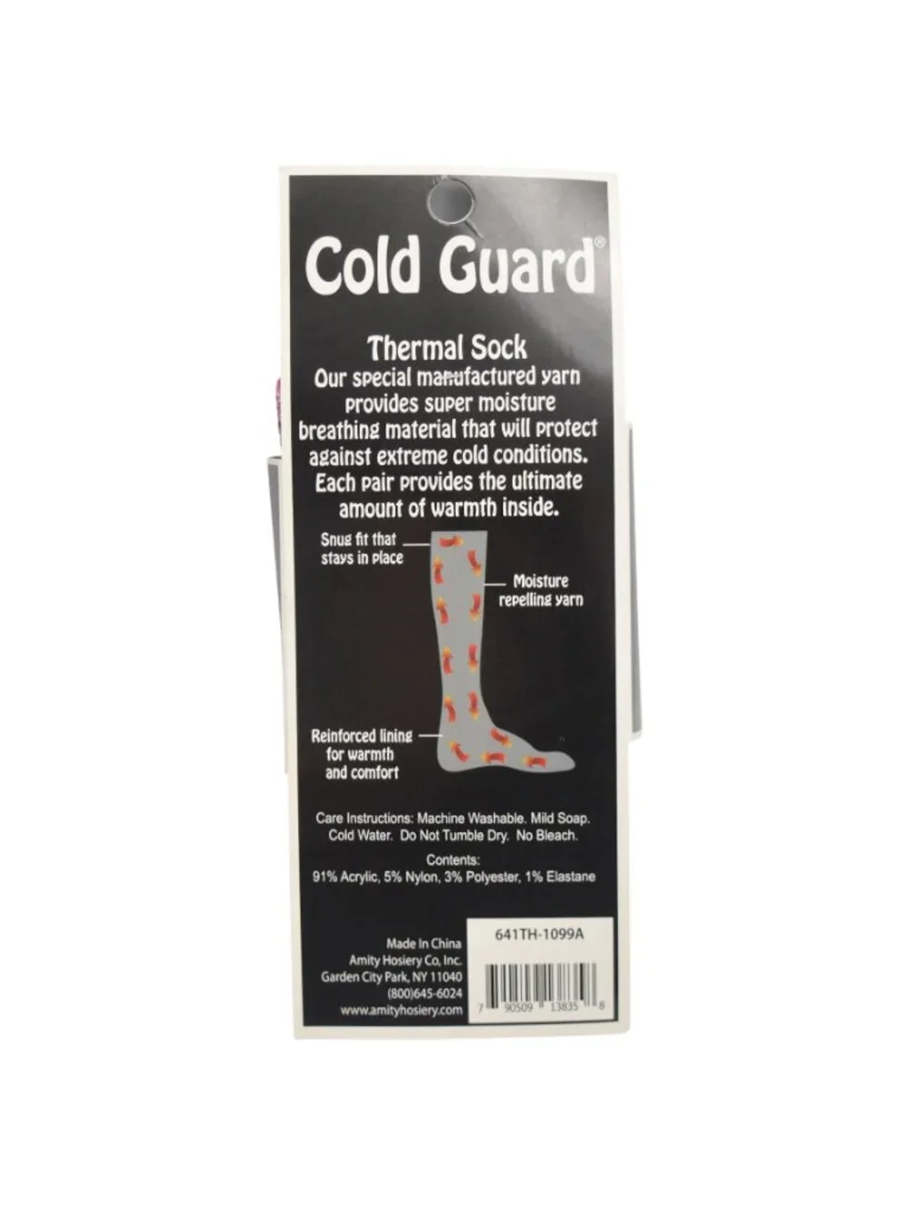 Cold Guard Thermal Socks Pink Teal Crew Warm Moisture Repelling Size 9 11 New